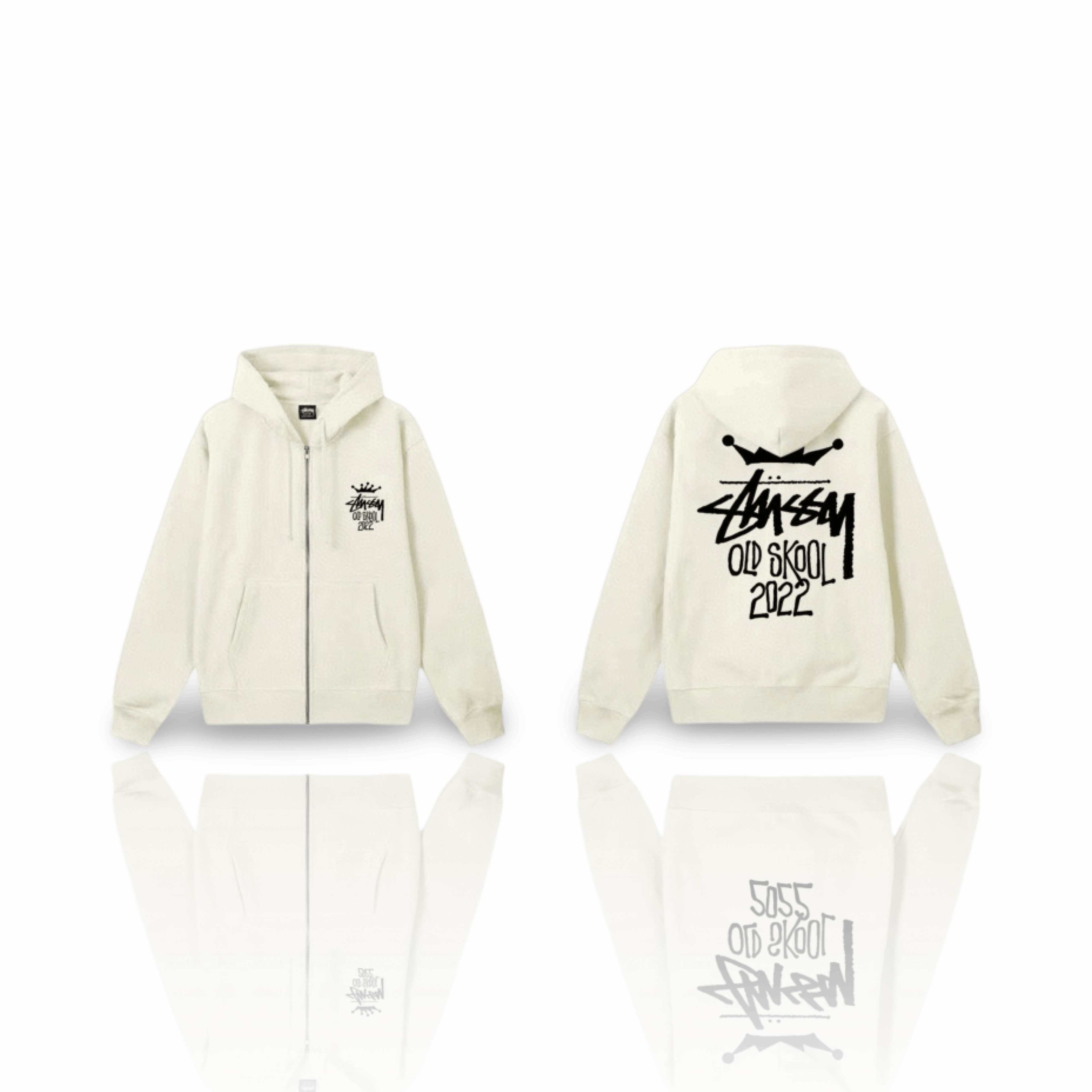 Stüssy Zip Hoodie - Eestileiud